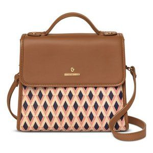 Barbee Sylvie Linen Satchel